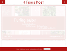 Tablet Screenshot of feinekost-berlin.de